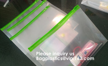 Resealable Clear Reclosable Stand Up Pouches Plastic Seal Zip Lock Bags Poly Bag,gridding document zip bag with metal ho supplier