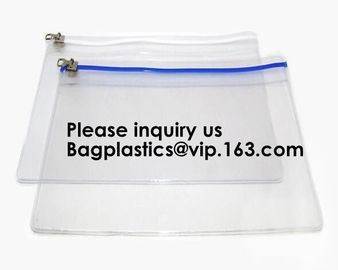 Factory Custom Made Environmental Printing Pvc Eva Pe k Bag File Bag Snap Fastener Bag,A4 k file folder pack supplier