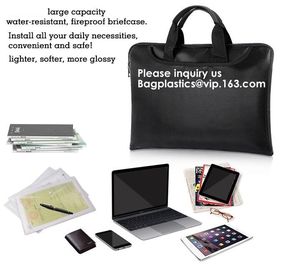 Waterproof and Fireproof document storage Bag with Fireproof Zipper for Money, Jewelry and Passport bagease, bagplastics supplier