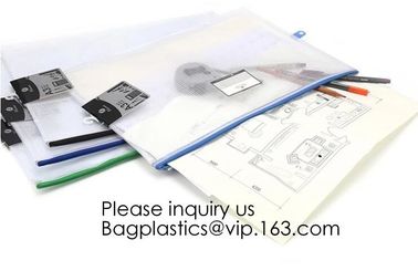 Office Stationery Plastic Pp File Bag A4 Document Pouch B6 Zipper Wholesale File Folder Bag School Stationery Supplies, supplier