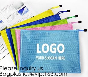 Stationery Colored Fashion Custom Print Nylon Mesh Zipper Pencil Bag With Compartments,stationery pencil case, bagease supplier