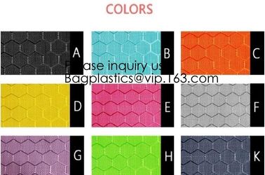 Stationery Colored Fashion Custom Print Nylon Mesh Zipper Pencil Bag With Compartments,stationery pencil case, bagease supplier