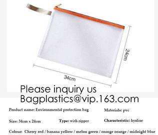 Small fresh transparent frosted pencil bag Simple jelly plastic color matching student pencil case stationery pencil bag supplier