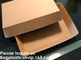 Disposable F Flute Corrugated Kraft Paper Food Tray For Hot Dog Burger Fries Triangle Packaging Pizza Box, Bagease, Bagp supplier