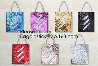 Sequin Shoulder Bag Sequins Crossbody Bag Glitter Sparkling Small Tote Bags Girls Hit Color Handbags, bagease, bagplasti supplier