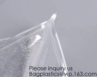 Eco-friendly Frosted EVA Cosmetic Pouch Bags With Zipper Top,EVA bag Transparent zipper travel pvc cosmetic bag, bagease supplier