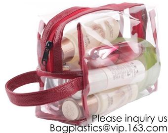 Eco Friendly Travel Beauty Classic Design Frosted Pvc Eva Packaging Bag With Zipper For Cosmetic,Travel Cosmetic storage supplier