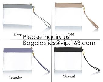 Portable Small Travel Waterproof Transparent EVA Cosmetic/Make up Bag,Eco-friendly Transparent waterproof Eva packaging supplier