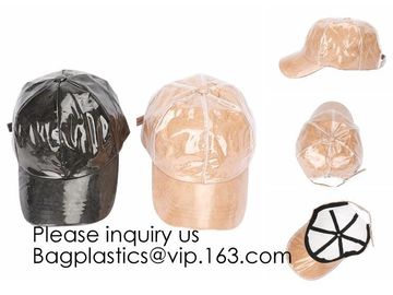 New Design Custom Tyvek&amp;Pvc Hat/Adjustable Clear Pvc Baseball Cap/Washable Tyvek Paper Hat, bagease, bagplastics, pak supplier