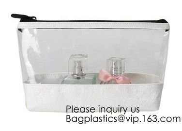 Promotional Custom Printed Clear Pvc Travel Wash Zipper Bag,Cosmetic Bag Women Waterproof Toiletry Bag, bagease, bagplas supplier