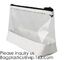 Promotional Custom Printed Clear Pvc Travel Wash Zipper Bag,Cosmetic Bag Women Waterproof Toiletry Bag, bagease, bagplas supplier