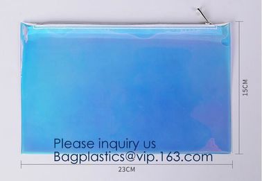 Factory Custom PVC Waterproof Makeup Pouch Travel Toiletry Bag With Logo Printing,Material Wine sling Recycled Cosmetic supplier