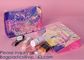 Promotional EVA cosmetic pouch bag with a rubber handle,eco friendly transparent BSCI women EVA cosmetic bag, bagease supplier