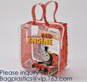 Children Toy pack, backpack, handle bag,Small Zipper EVA Makeup Bag Wholesale,Custom Logo Zip Lock Transparent PVC EVA C supplier