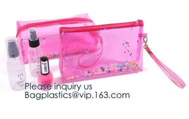 Women Ladies Travel Cosmetic Makeup Bag Clear EVA Cosmetic Bag,zip lock luxury eva cosmetic bag,Toiletry Bag For Travel supplier