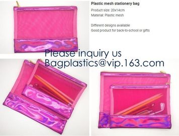 Biodegradable Clear EVA Plastic Zipper Bag/ Cosmetic Packaging Bag,Travelling eco eva Beauty Cosmetic Bag, BAGEASE PACK supplier