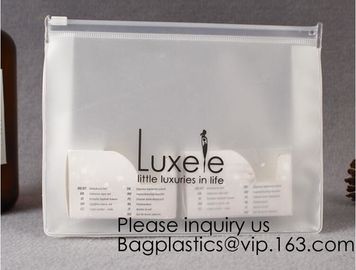 Wholesale Waterproof Transparent Zipper Slider Eva Cosmetic Bag,Custom Logo Biodegradable Promotion Plastic EVA Make Up supplier