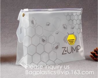 BPA Free EVA Bag PVC Slider Zip Lock Bag PVC Nylon Zipper Bag PVC Cosmetic Bag PVC Shopping Bag Press Button Bag Sewing supplier