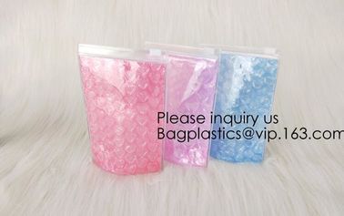 Colored PVC Film Bubble Bag/Special PVC k Bubble Bag/New Material Bubble Mailer With Zipper, bagease, bagplastics supplier