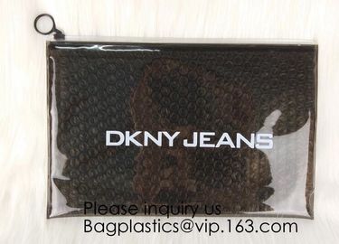 Colored PVC Film Bubble Bag/Special PVC k Bubble Bag/New Material Bubble Mailer With Zipper, bagease, bagplastics supplier