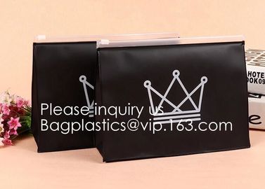 Biodegradable Eva Plastic Bag With Slider Zipper Make Up Tool Packing,Shower Cap, Apron, Book Cover,Card Holder,Inflatab supplier