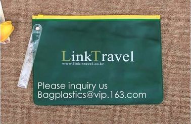 Eco-Friendly Transparent Soft EVA Plastic Cosmetic Packaging Bags With Zipper Top,EVA Plastic Durable Cosmetic Bagease supplier