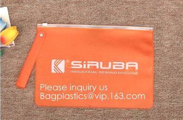 Eco-Friendly Transparent Soft EVA Plastic Cosmetic Packaging Bags With Zipper Top,EVA Plastic Durable Cosmetic Bagease supplier