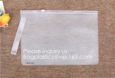 Customized Printing EVA Pouch Clear Cosmetic Bag Waterproof Toilet Bag for Travel,eva zipper slider cosmetic bag, bageas supplier