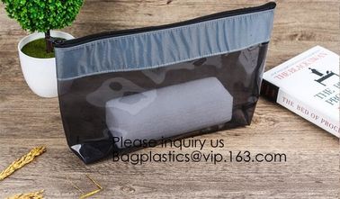 Glitter Makeup Brush Zipper Pouch Holographic PVC Cosmetic Bag,Cosmetic Bag Promotional Travel Pouch, bagease, bagplasti supplier
