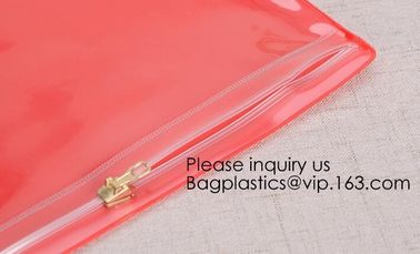 PVC EVA Plastic Pouches for Hanging Products Clear Make Up Brush Cleaner Cosmetic Bags Beauty EVA PVC Cosmetic Pouch For supplier