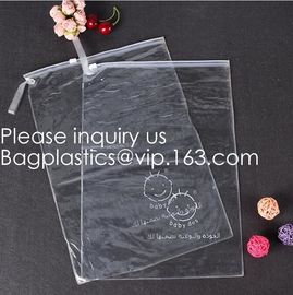 Waterproof Makeup OEM Cosmetic Bag Pvc/Eva Clear Frosted Plastic Pvc Zip Lock Bag With Logo Printing, bagease, bagpac supplier