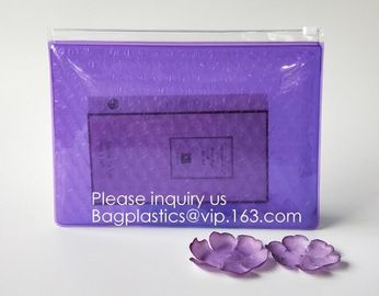 Recyclable Stand-Up Clear Plastic Cosmetic Promotion Packing Bag,Reusable Wet Wipe Eva Stand Up Pouch Bag, bagease, bag supplier