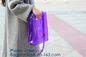 Custom Clear Transparent Holographic Iridescent Ladies Vinyl Tpu Shopper Women Shopping Tote Bag Garment Bags,Storange supplier