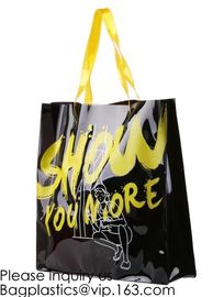 Custom Logo Printing Pvc Transparent Tote Clear Shopping Bags With Handles, Clear Shopping Bag,Pvc Tote Bags, bagease supplier