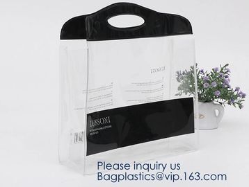 Custom Clear Transparent Holographic PVC Shopping Bag Holographic Tote Bag Pvc Handbag Transparent Tote Shopping Bags supplier