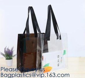 Custom Logo Home Textile Clear Vinyl PVC Plastic Quilt Blanket Zipper Bag With Handles,promotional pvc shopping bag supplier