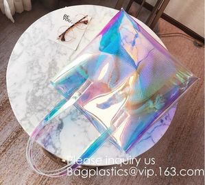 Cosmetic Packaing,Storage Bag,Promotional Gift,Makeup Toiletry Bag,Amazon Ebay Hot Selling Clear Pvc Tote Bag Transparen supplier