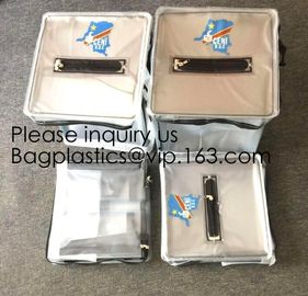 Pvc Ballot Voting Box Ballot Zipper Bag PVC Folding Ballot Bag, Pallet Security Supply Bag, Turnover Box Nigeria Voting supplier