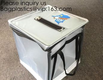 Pvc Ballot Voting Box Ballot Zipper Bag PVC Folding Ballot Bag, Pallet Security Supply Bag, Turnover Box Nigeria Voting supplier