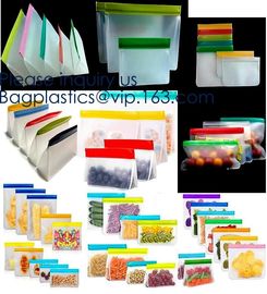 Large Capacity Leakproof Reusable Double k Peva Sandwich Snack Bags,EASY SEAL SLIDER,Eco-friendly manufacturers supplier