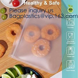 Large Capacity Leakproof Reusable Double k Peva Sandwich Snack Bags,EASY SEAL SLIDER,Eco-friendly manufacturers supplier