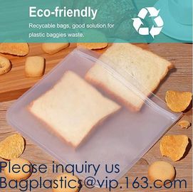 Large Capacity Leakproof Reusable Double k Peva Sandwich Snack Bags,EASY SEAL SLIDER,Eco-friendly manufacturers supplier