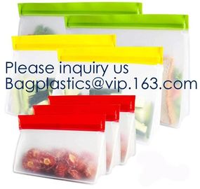 Transparent Waterproof Peva Liner Cooler Storage k Peva Bag,Amazon Hot Sale Frozen Peva Food Packaging Zipper Bag supplier