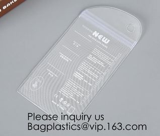 Personalized Transparent Waterproof PVC Plastic Wet Underwear k Packing Bag,Simple Design Pvc Makeup Bag Women Zip supplier