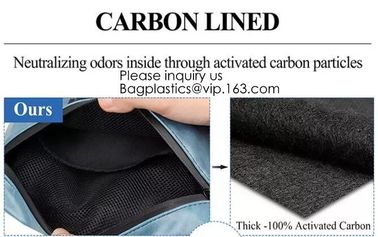 Odor Resistant Pouch with Fashion Strap OEM Premium Smell Proof Bag,Amazing design Premium smell proof odor proof bag Po supplier