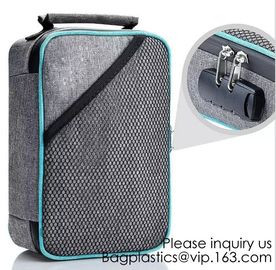 Child Proof Travel Herb Storage Case Large Stand Up Carbon Lining Smell Proof Resealabe k Stash Bags bagease pac supplier