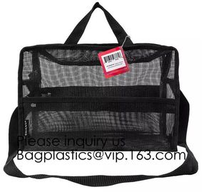 Nylon Mesh Net Cosmetic Bag, Mesh Make Up Bag,Eco -friendly material cosmetic mesh bag ,PVC mesh bag for sales in USA supplier