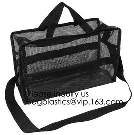 Nylon Mesh Net Cosmetic Bag, Mesh Make Up Bag,Eco -friendly material cosmetic mesh bag ,PVC mesh bag for sales in USA supplier