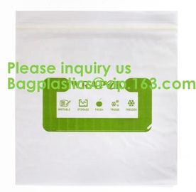 100% Compostable k Freezer Bags Resealable Sandwich Bag, 20 Count,k Freezer Bag for School, ASTM D6400 pack supplier