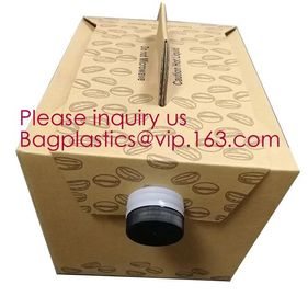 2L/3L/5L Disposable Coffee Bag In Box With Valve Coffee Box Dispenser Bag In Box Bags, Wine Carriers, Juice Beverage Bag supplier